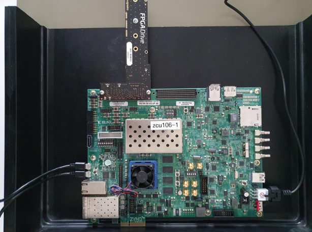 Lab Hardware Setup using the Xilinx ZCU106 DevKit