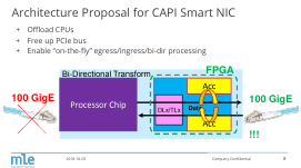 Network Protocol Acceleration with CAPI SNAP