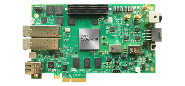 Intel Cyclone 10 GX Development Kit
