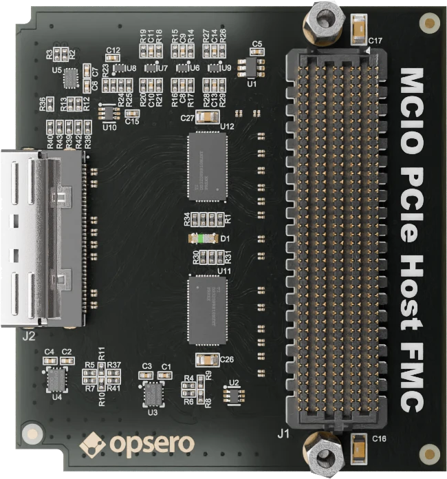 Opsero MCIO PCIe Host FMC_ Opsero MCIO PCIe Host FMC_