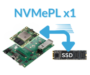 FFSS TE0955 NVMePLx1 based on AMD Versal AI Edge