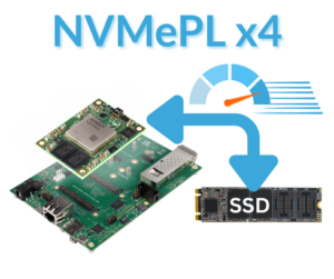 FFSS TE0955 NVMePLx4 based on AMD Versal AI Edge