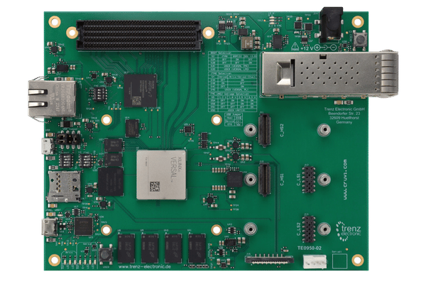 MLE TCP IP supports Trenz TE0950 FPGA Card with AMD Versal AI Edge_transparent