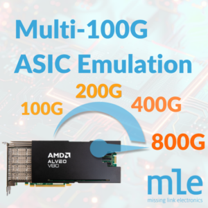 Multi-100G ASIC Design Verification via Cost-Effective Emulation Platforms
