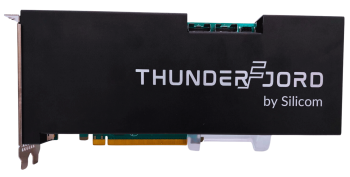 Silicom ThuderFjord Card based on Altera Agilex 7